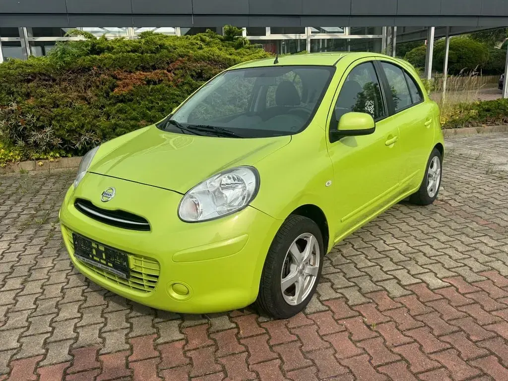 Gebraucht Nissan Micra Acenta 98 PS (72 kW) 2011 Grün Kleinwagen