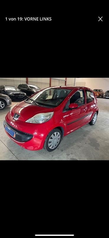 Rot Gebraucht 2006 Peugeot 107 Filou Kleinwagen | 2.750 € (Teuer) - Bild 1/4