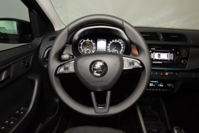 Gebraucht Skoda Fabia Clever 95 PS (69 kW) 2019 Schwarz metallic Kleinwagen