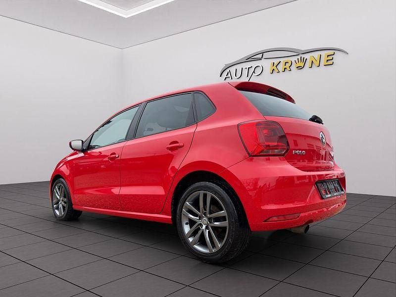 Gebraucht VW Polo Highline 110 PS (80 kW) 2017 Rot Limousine