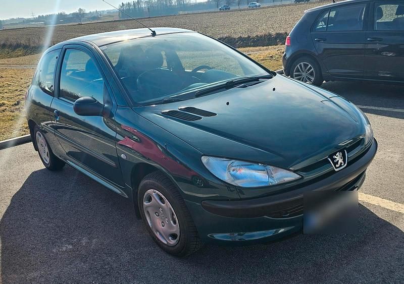 Gebraucht Peugeot 206 69 PS (50 kW) 2001 Grün Kleinwagen