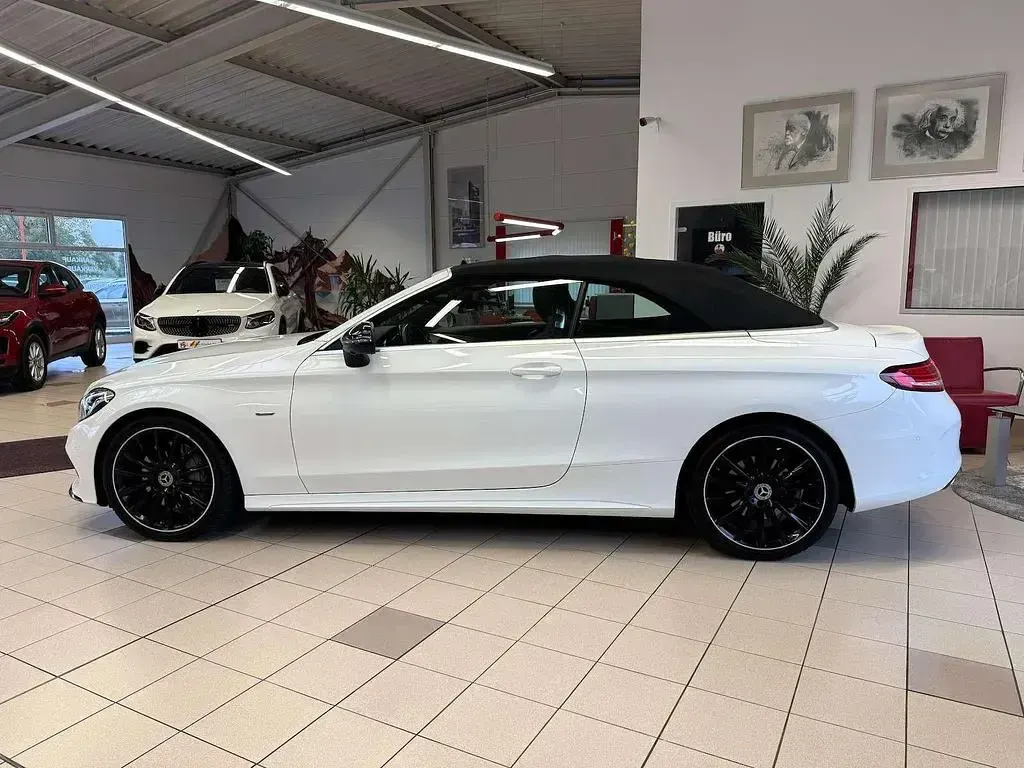 Gebraucht Mercedes C300 AMG 245 PS (180 kW) 2018 Weiß Cabrio