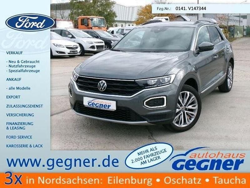 Grau Gebraucht 2021 VW T-Roc Active SUV | 20.840 € (Guter Preis) - Bild 1/4