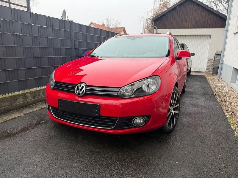 Gebraucht VW Golf VI Highline 160 PS (117 kW) 2011 Rot Kleinwagen