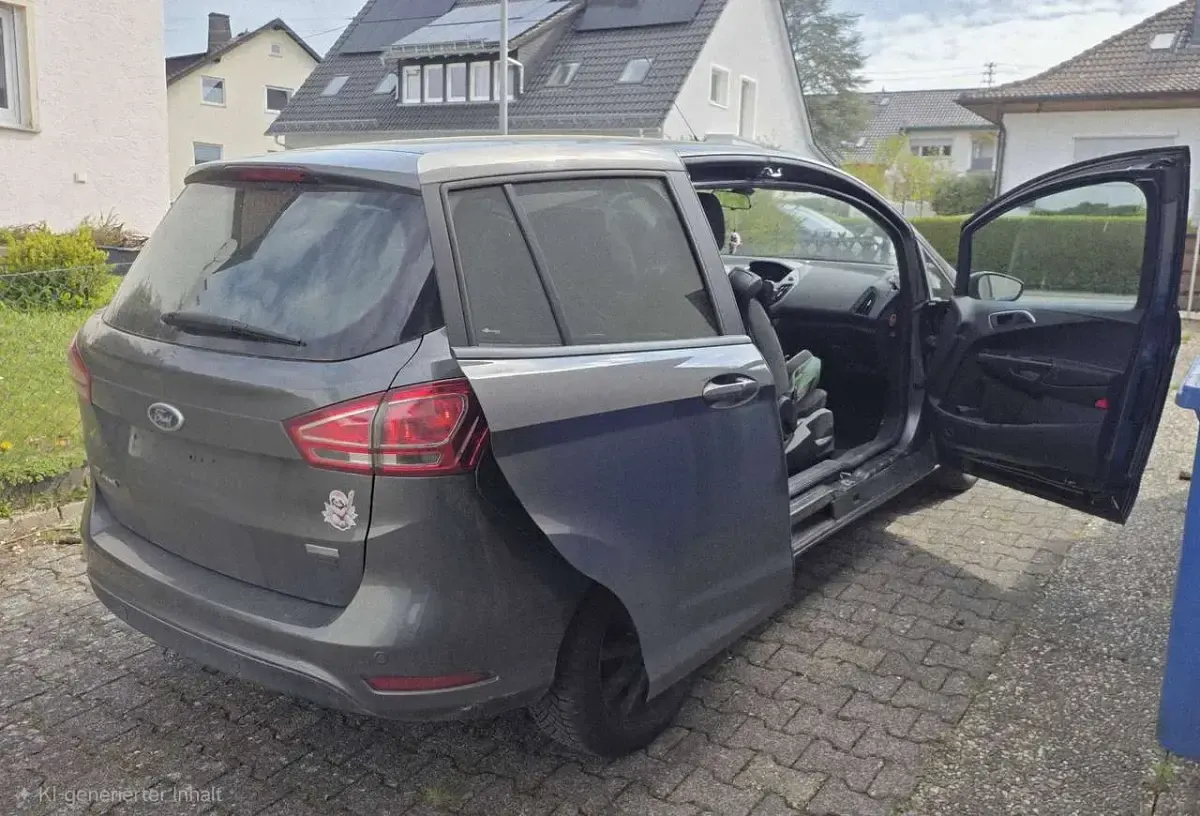 Używany Ford B-MAX SYNC Edition 101 KM (74 kW) 2016 Szary Minivan