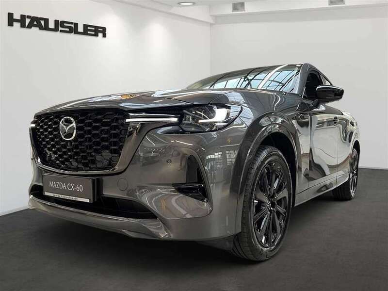 Machine grey Neu 2024 Mazda CX-60 Homura-Line SUV | 53.490 € (Fairer Preis) - Bild 1/2