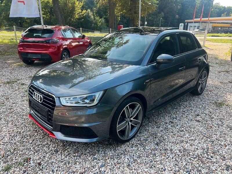 Grau Gebraucht 2016 Audi A1 Sportback S-line plus Kleinwagen | 18.500 € (Teuer) - Bild 1/4