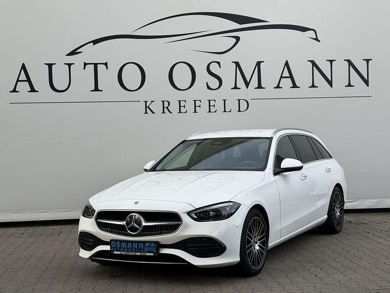 Polarweiss unilack Gebraucht 2022 Mercedes C200 Avantgarde Kombi | 26.950 € (Fairer Preis) - Bild 1/4