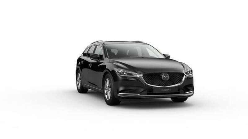 Jet black Gebraucht 2024 Mazda 6 Center-Line Kombi | 35.470 € (Teuer) - Bild 1/3