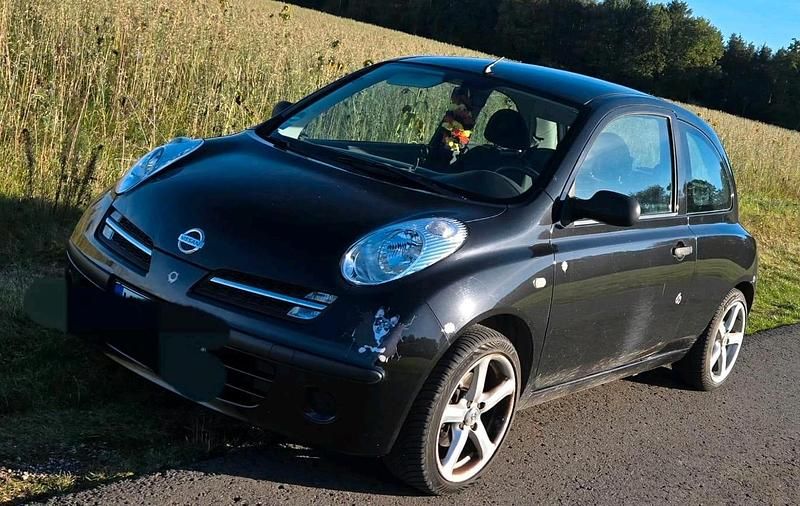 Schwarz Gebraucht 2007 Nissan Micra Kleinwagen | 1.949 € (Fairer Preis) - Bild 1/1