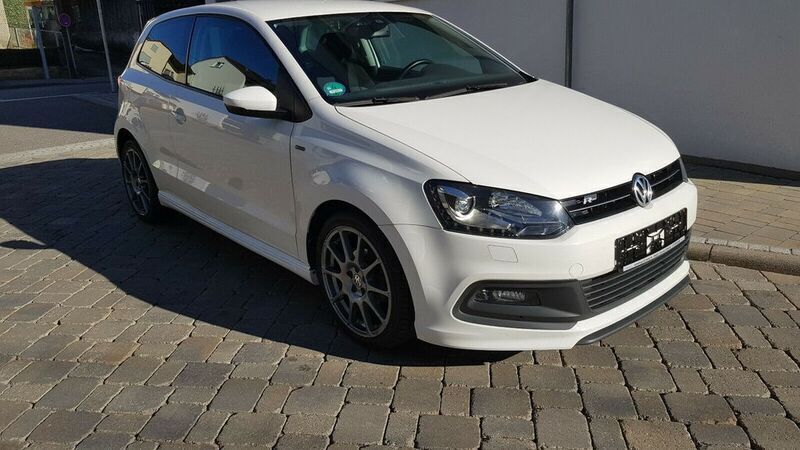 Gebraucht VW Polo R-line 90 PS (66 kW) 2014 Candyweiß Kleinwagen