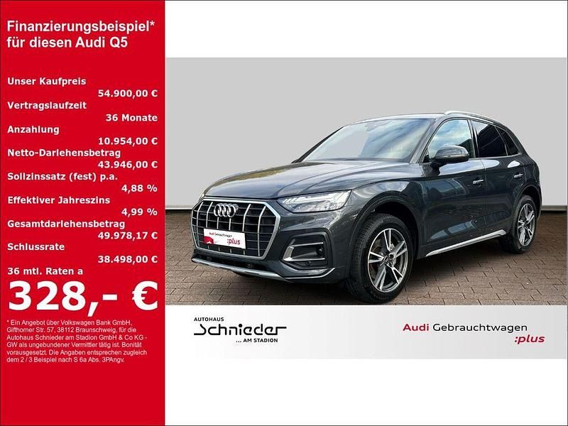 Manhattangrau metallic Gebraucht 2025 Audi Q5 Ambiente SUV | 54.900 € (Superpreis) - Bild 1/4