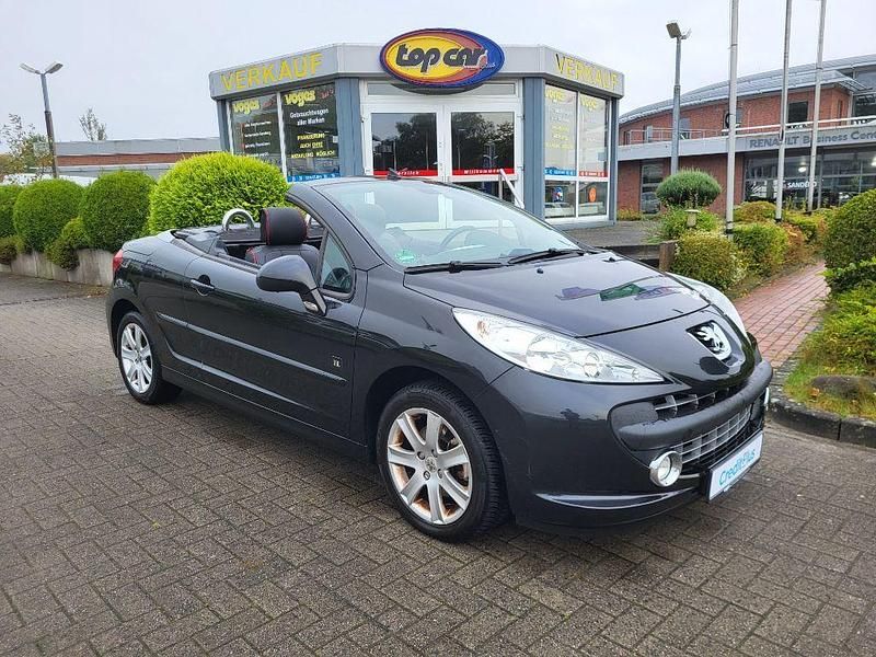 Gebraucht Peugeot 207 CC 120 PS (88 kW) 2009 Nacht schwarz metallic (metallic) Cabrio