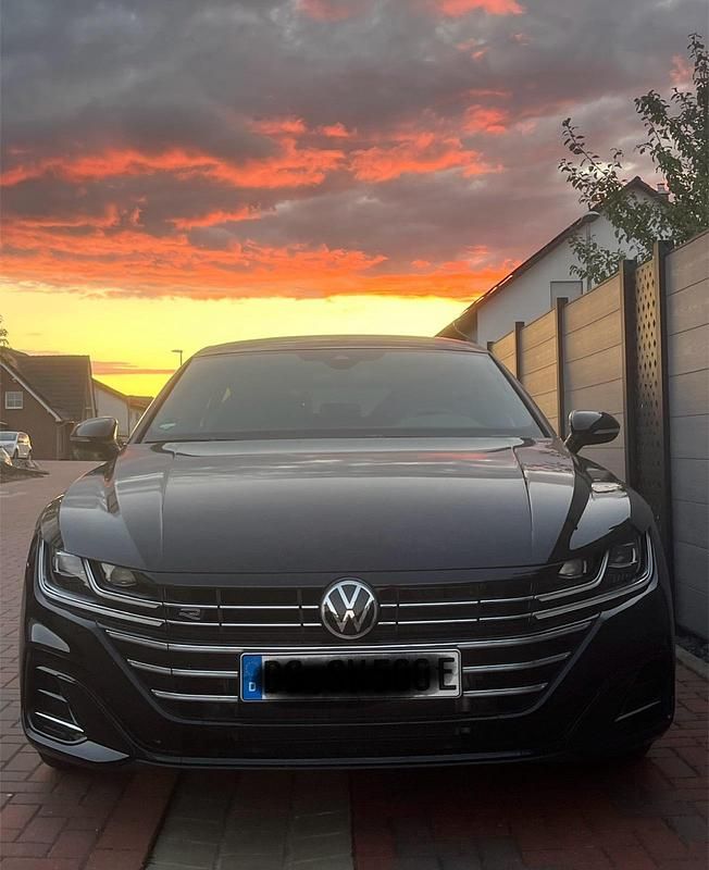 Schwarz Gebraucht 2022 VW Arteon R-line Coupé | 29.998 € (Fairer Preis) - Bild 1/4