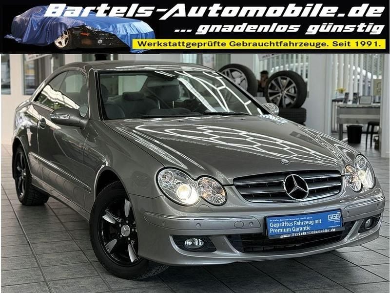 Silber Gebraucht 2008 Mercedes CLK280 Elegance Coupé | 10.900 € (Fairer Preis) - Bild 1/4