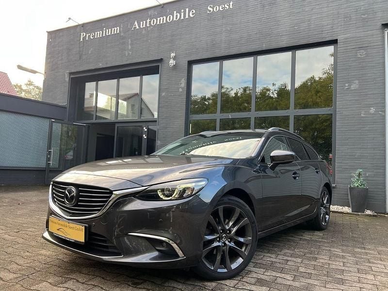 Gebraucht Mazda 6 Nakama Intense 175 PS (128 kW) 2017 Grau Kombi