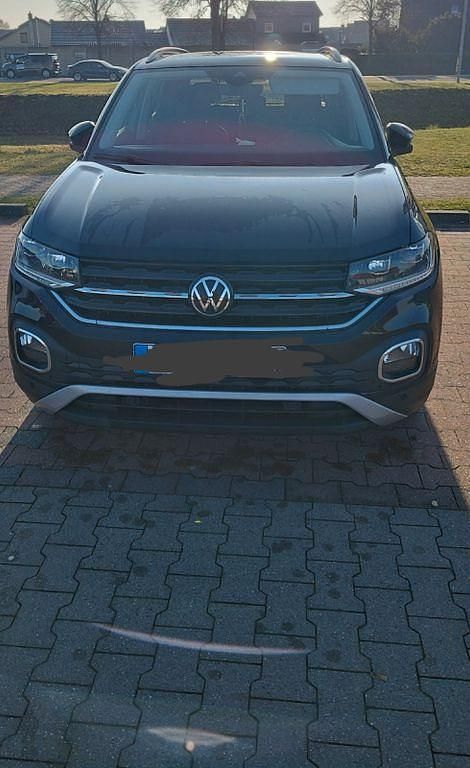 Schwarz Gebraucht 2021 VW T-Cross Active SUV | 22.222 € (Fairer Preis) - Bild 1/4