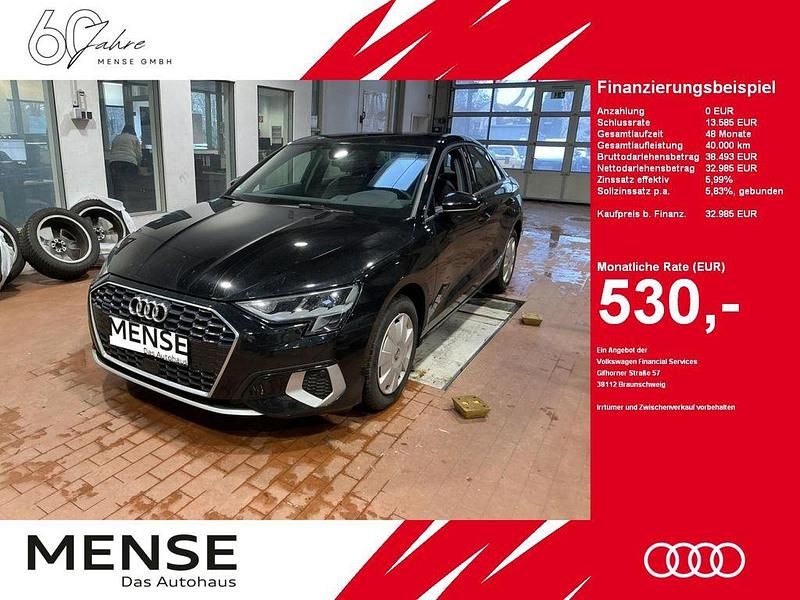 Gebraucht Audi A3 Advanced Plus 200 PS (147 kW) 2023 Brillantschwarz Limousine