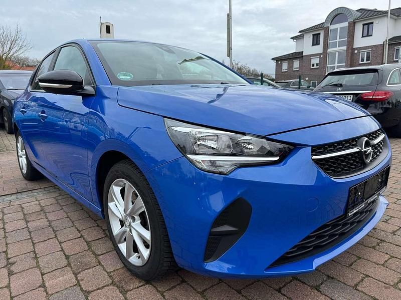Gebraucht Opel Corsa Edition 101 PS (74 kW) 2020 Perl blau/voltaik blau Kleinwagen