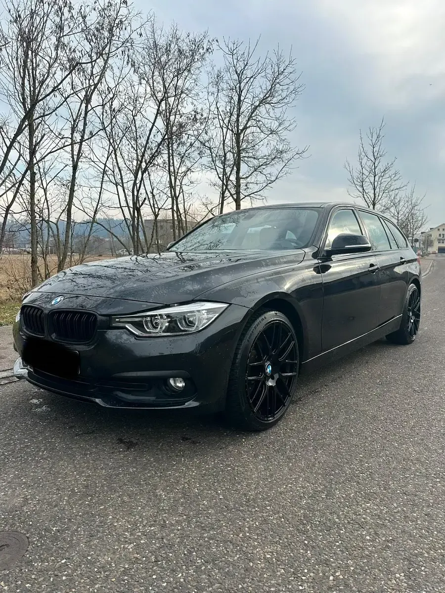 Gebraucht BMW 316 116 PS (85 kW) 2016 Schwarz Kombi