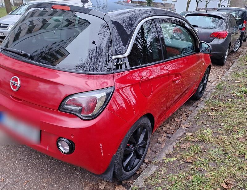Gebraucht Opel Adam 2014 Rot Kleinwagen