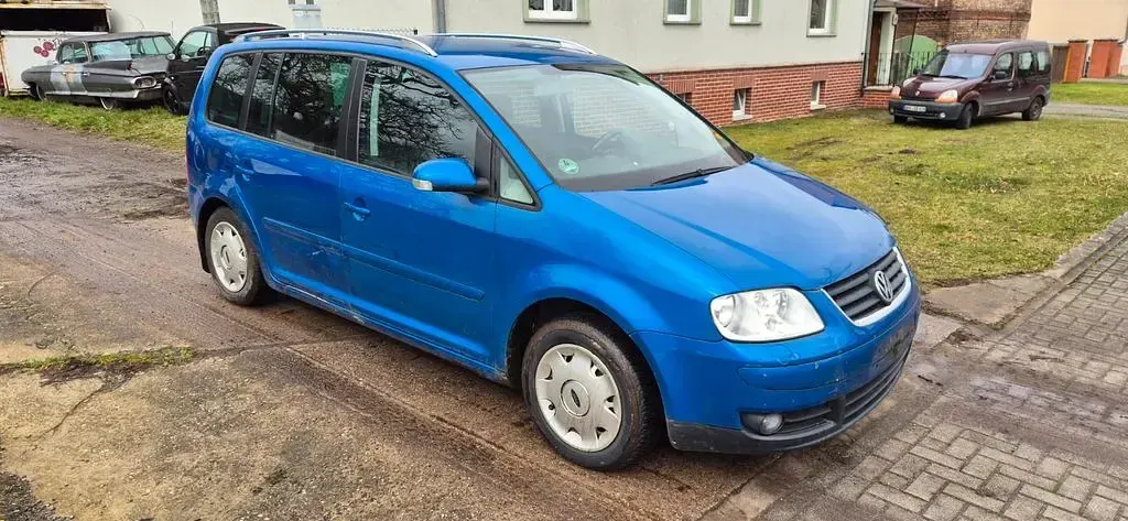 Gebraucht VW Touran Highline 136 PS (100 kW) 2003 Blau Van / Kleinbus