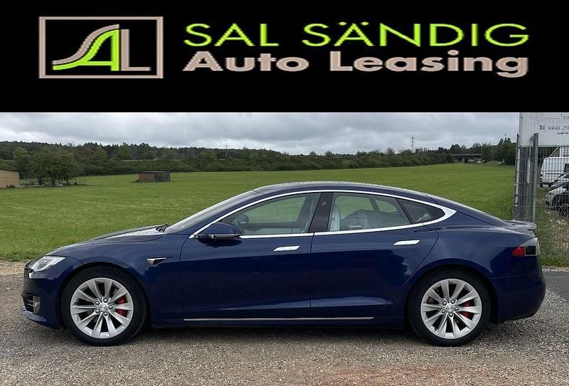 Gebraucht Tesla Model S Performance 584 kW (795 PS) 2019 Blau Kleinwagen