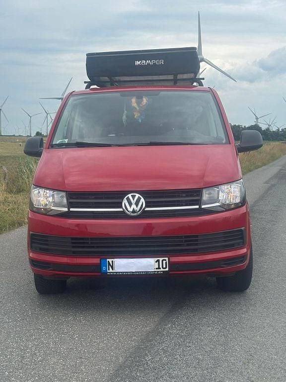 Second-hand VW T6 150 CP (110 kW) 2018 Roșu Van