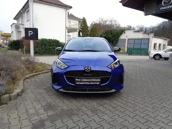 Gebraucht Mazda 2 Exclusive-Line 116 PS (85 kW) 2024 Glass blue (metallic) Kleinwagen