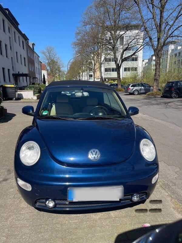 Blau Gebraucht 2004 VW Beetle Cabrio | 4.599 € (Fairer Preis) - Bild 1/4