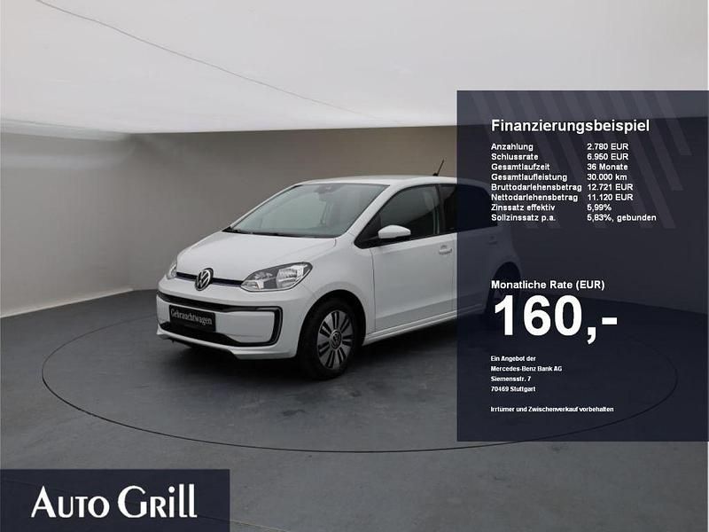 Pure white Gebraucht 2021 VW e-up! United Kleinwagen | 14.200 € (Fairer Preis) - Bild 1/4