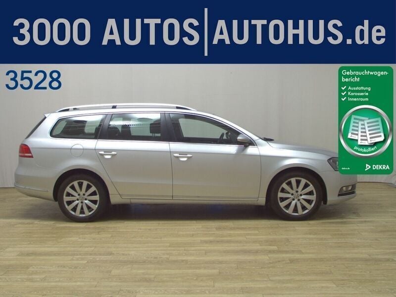 Reflexsilber metallic Gebraucht 2011 VW Passat Comfortline Kombi | 2.990 € (Superpreis) - Bild 1/4