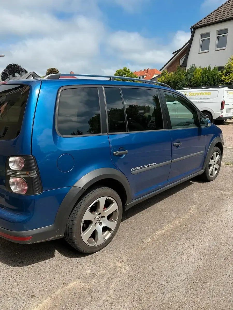 Gebraucht VW Touran Cross 170 PS (125 kW) 2008 Blau Van / Kleinbus