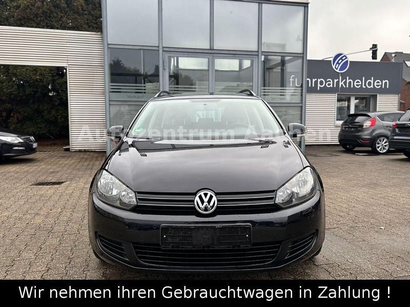 Gebraucht VW Golf VI Comfortline 122 PS (89 kW) 2011 Schwarz Kleinwagen