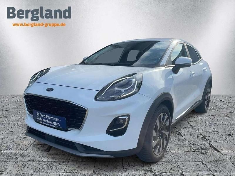 Frostweiß weiß Gebraucht 2023 Ford Puma Gen-E Titanium SUV | 16.790 € (Guter Preis) - Bild 1/4