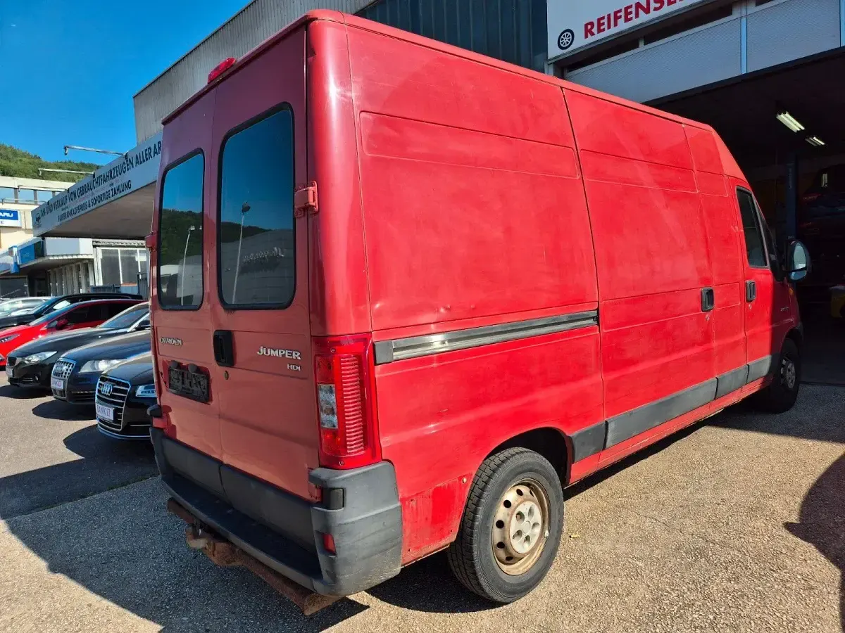 Gebraucht Citroën Jumper 101 PS (74 kW) 2006 Rot Van / Kleinbus