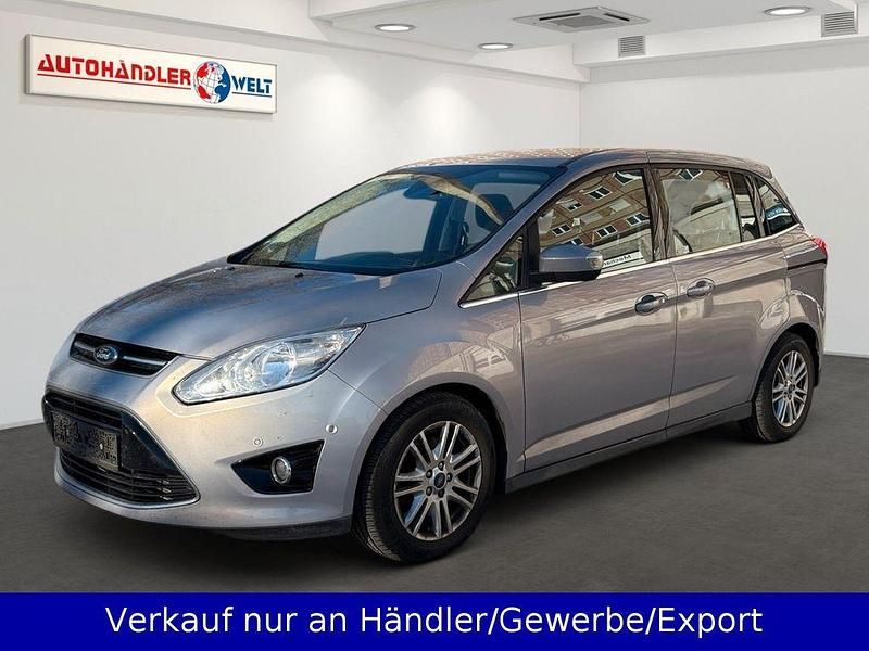 Silber Gebraucht 2013 Ford Grand C-Max Titanium Van / Kleinbus | 2.599 € - Bild 1/3