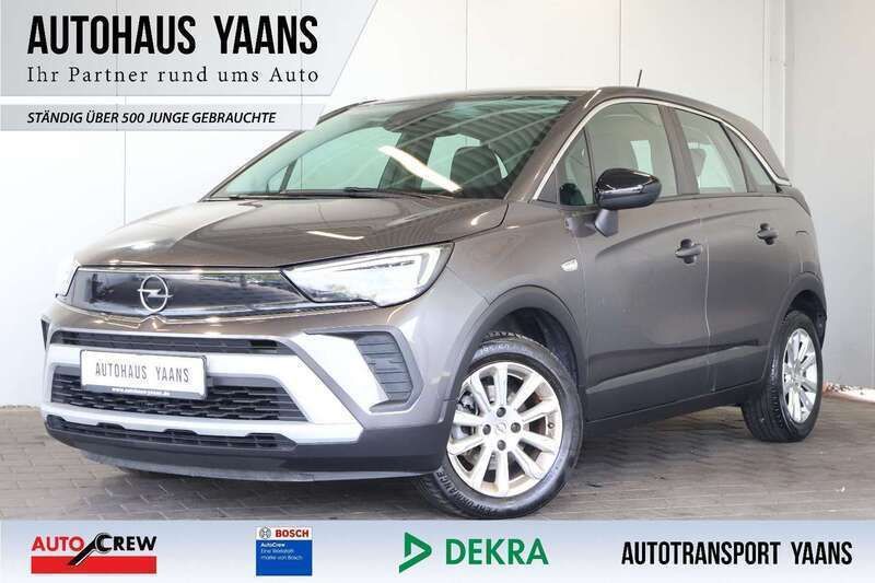 Grau Gebraucht 2021 Opel Crossland X Elegance SUV | 10.789 € (Superpreis) - Bild 1/4