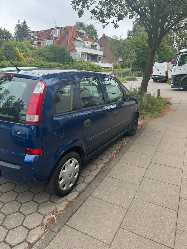 Gebraucht Opel Meriva 101 PS (74 kW) 2003 Blau Van / Kleinbus