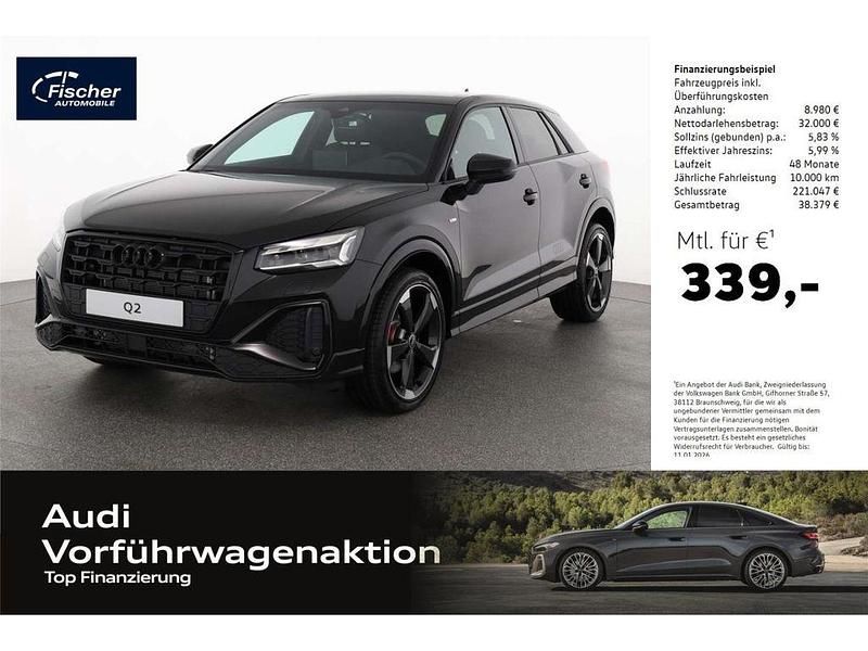 Grau Gebraucht 2024 Audi Q2 S-Line SUV | 39.980 € - Bild 1/4