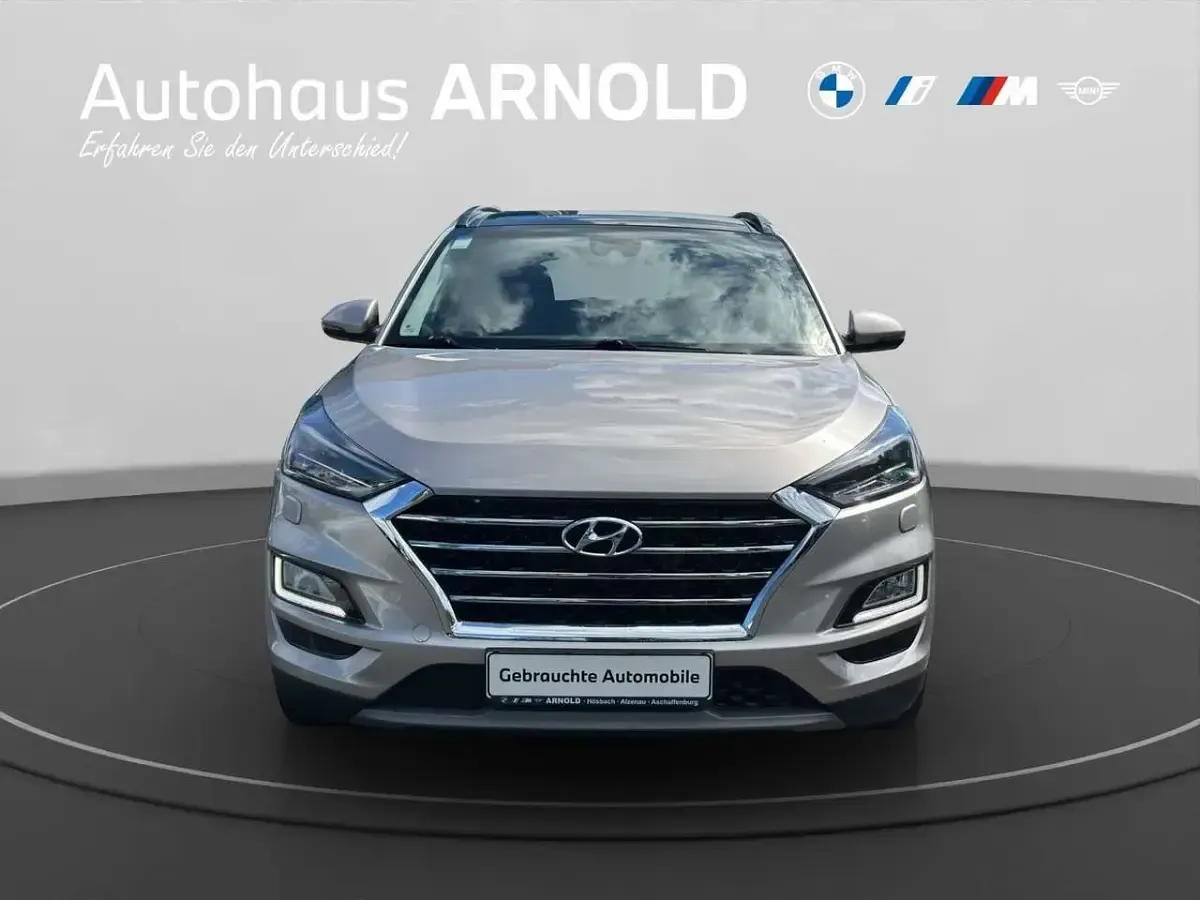 Gebraucht Hyundai Tucson 177 PS (130 kW) 2019 Weiß SUV