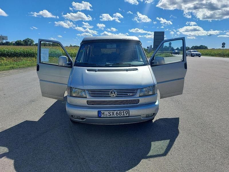 Silber Gebraucht 2003 VW T4 California Van | 23.800 € - Bild 1/4
