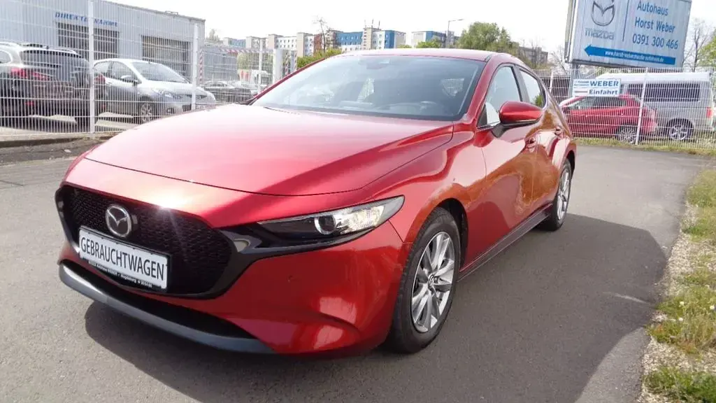 Usata Mazda 3 Selection 122 CV (89 kW) 2019 Rosso Berlina
