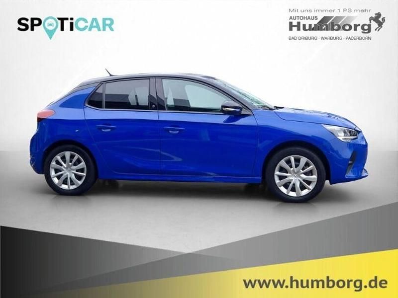 Gebraucht Opel Corsa-e Edition 100 kW (136 PS) 2022 Perl blau/voltaik blau (metallic) Kleinwagen