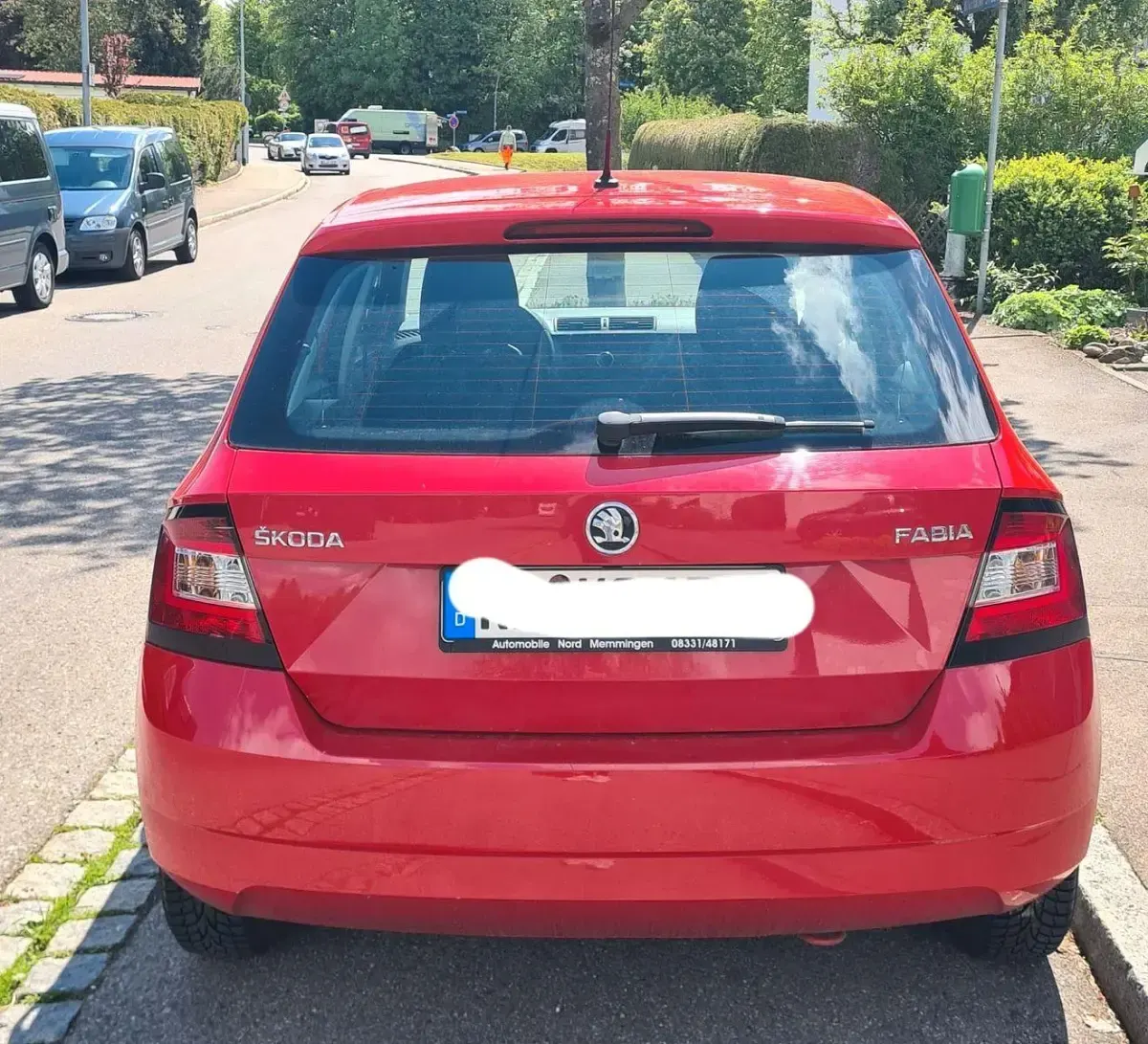 Używany Skoda Fabia 60 KM (44 kW) 2016 Czerwony Hatchback