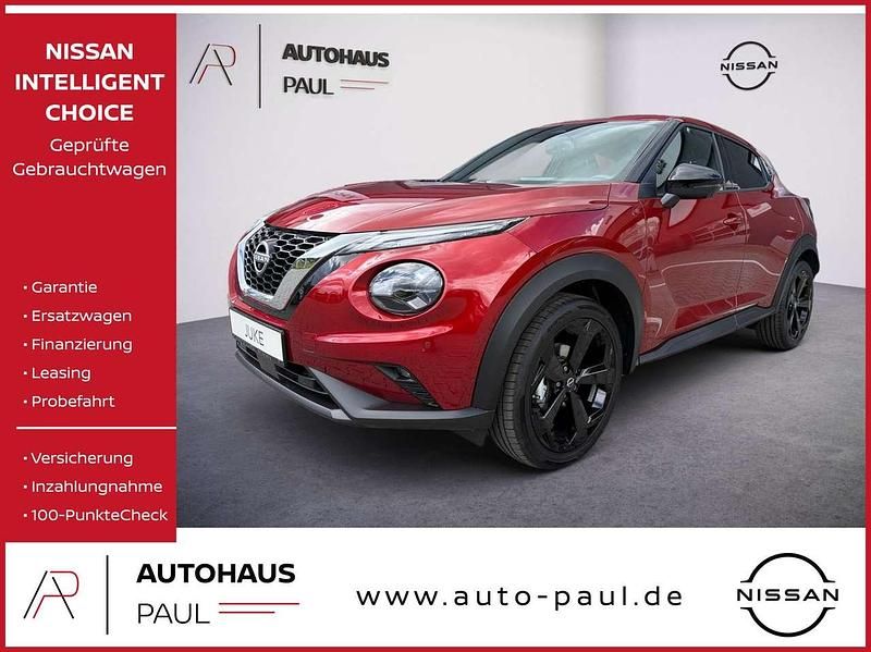 Fuji sunset red Neu 2025 Nissan Juke 360º SUV | 25.890 € (Etwas zu teuer) - Bild 1/4