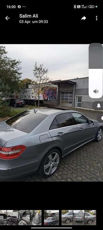 Grau Gebraucht 2011 Mercedes E350 Limousine | 11.000 € (Fairer Preis) - Bild 1/4