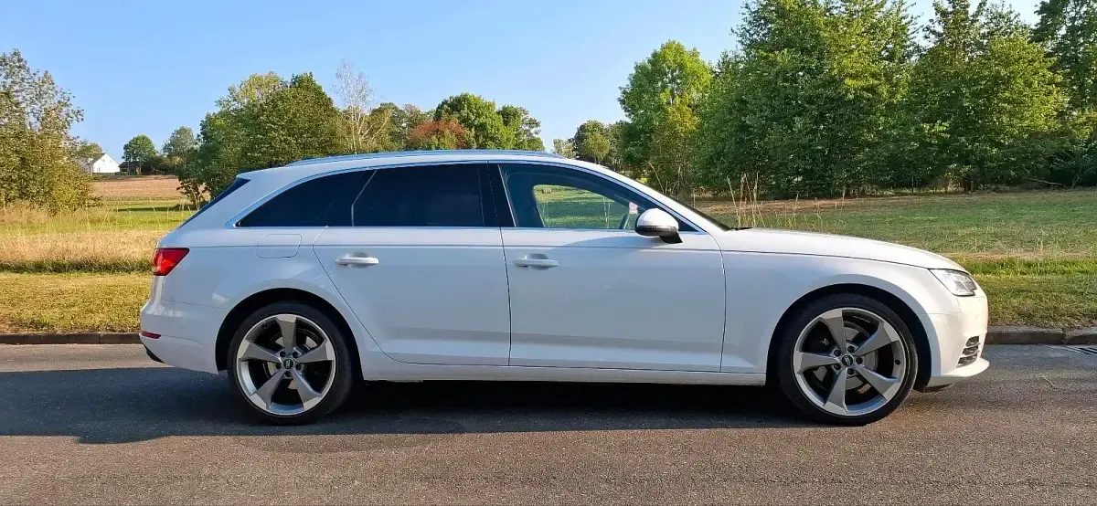 Gebraucht Audi A4 S-Line 150 PS (110 kW) 2018 Weiß Kombi