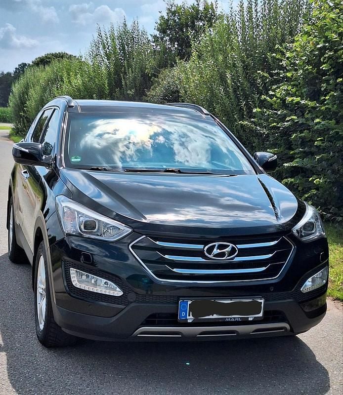 Schwarz Gebraucht 2013 Hyundai Santa Fe SUV | 13.750 € (Fairer Preis) - Bild 1/4