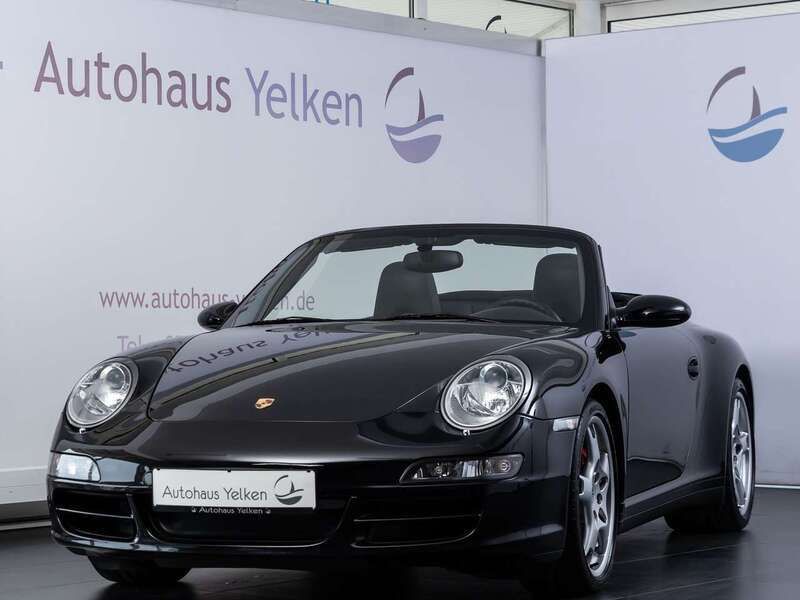 Schwarz Gebraucht 2007 Porsche 911 Carrera 4S Cabriolet Sport Cabrio | 50.990 € (Etwas zu teuer) - Bild 1/4
